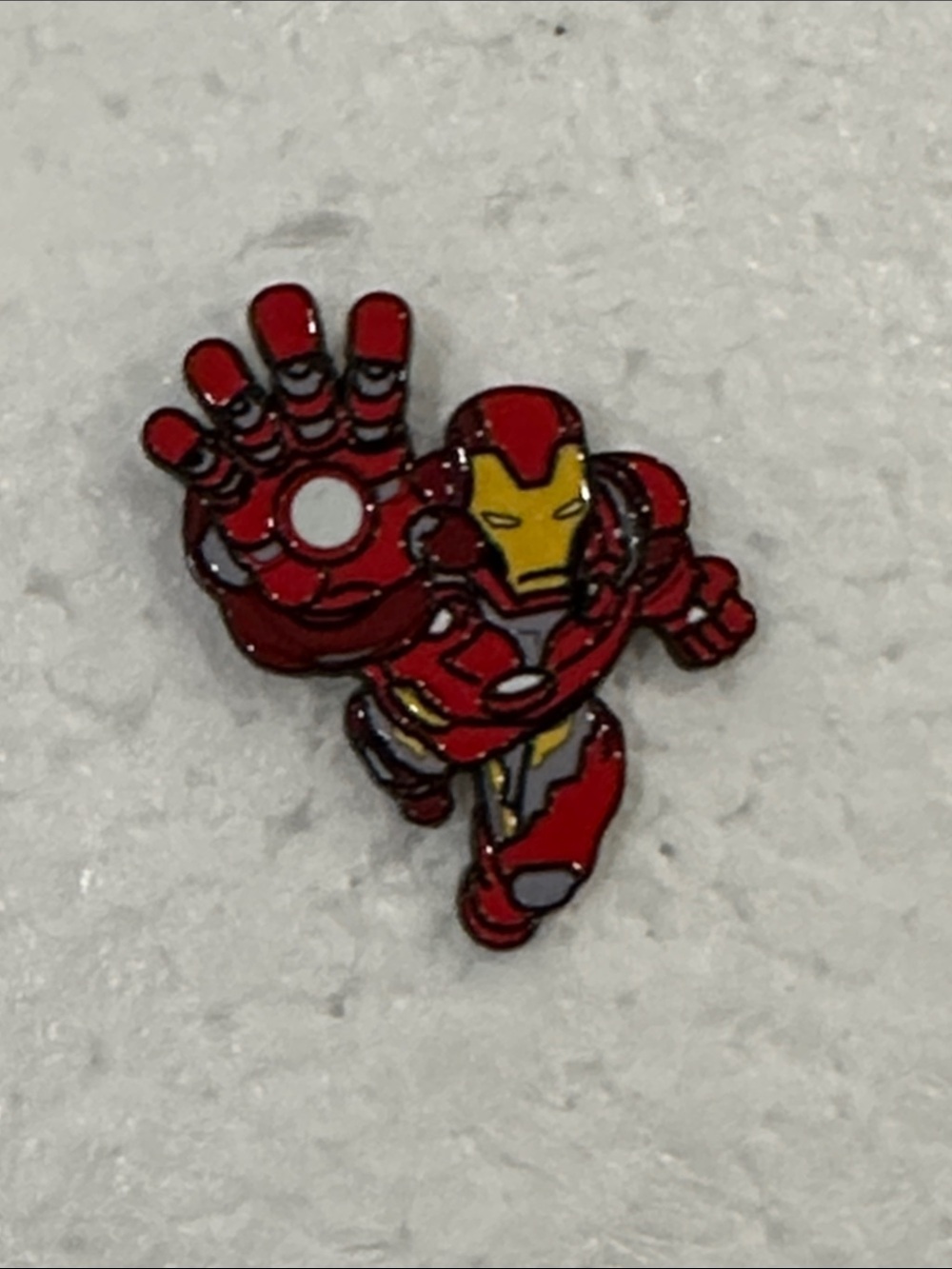 Iron Man Enamel Pin - Red & Gold Superhero Lapel Pin